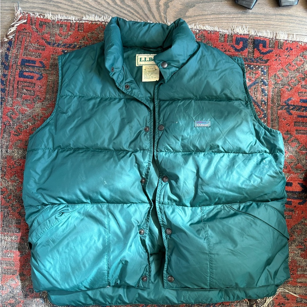 Green Puffer Vest